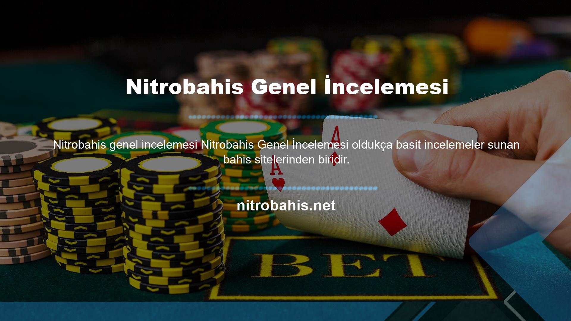 Nitrobahis web sitesi tüm bilgileri şeffaf bir şekilde üyeleriyle paylaşmaktadır
