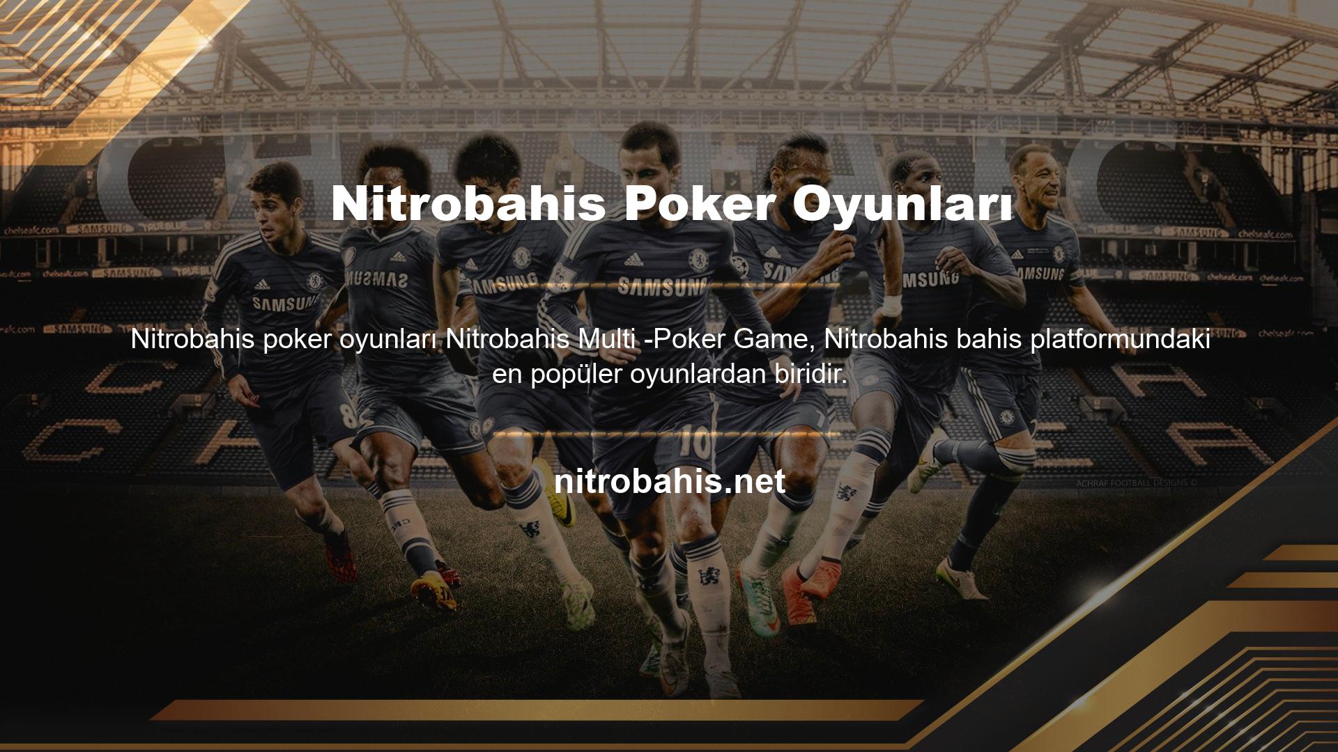 Nitrobahis bahis sitesindeki tüm oyunlar için kaliteli bahis hizmetleri sunan bir organizasyondur